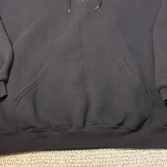 Harley Davidson Black Men's 1/4 Zip Hoodie XL - Picture 6 of 12